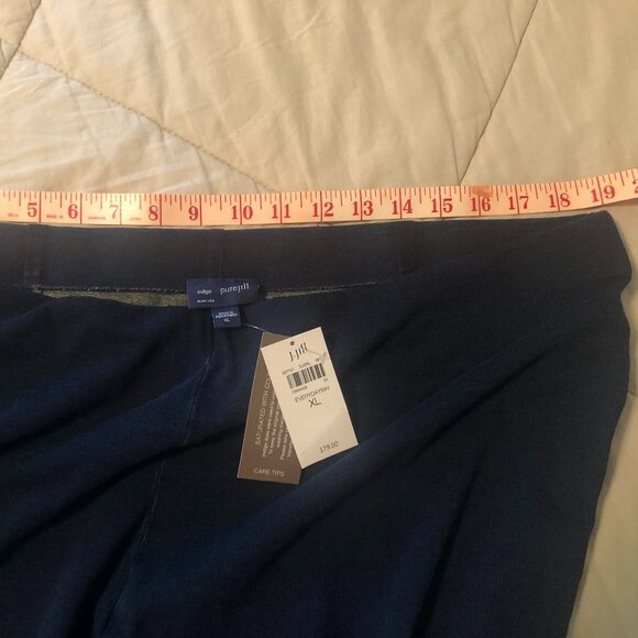 pureJill; Slim Leg (XL) Indigo leggings - Picture 3 of 5